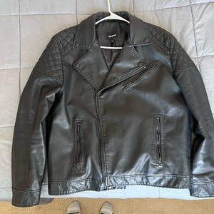 An express mens leather jacket. Size XL. Only worn a couple times